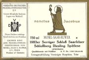 Vereinigte Hospitien_Serriger Schloss Saarfelser Schlossberg_spt 1983